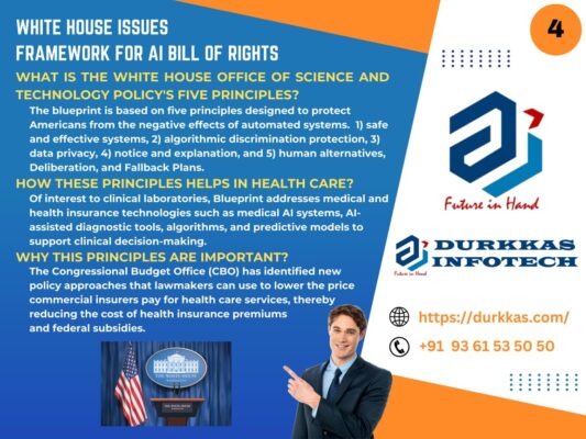WHITE HOUSE ISSUES FRAMEWORK FOR AI BILL OF RIGHTS