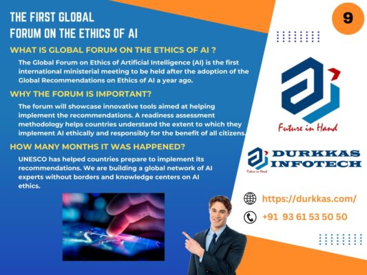 THE FIRST GLOBAL FORUM ON THE ETHICS OF AI