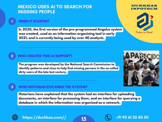 MEXICO USES ARTIFICIAL INTELLIGENCE TO SEARCH FOR MISSING PEOPLE