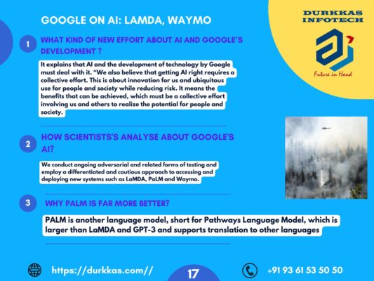 GOOGLE ON AI: LAMDA, WAYMO