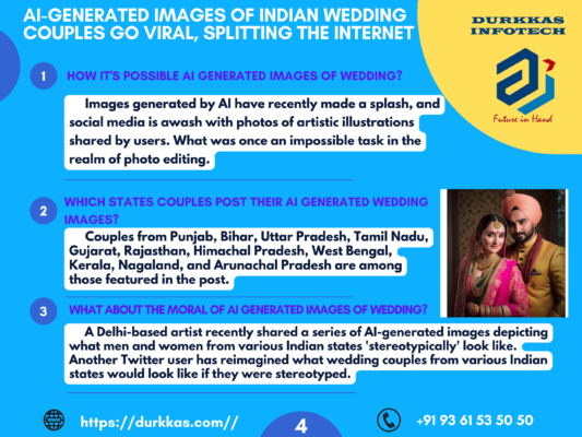 AI-GENERATED IMAGES OF INDIAN WEDDING COUPLES GO VIRAL, SPLITTING THE INTERNET