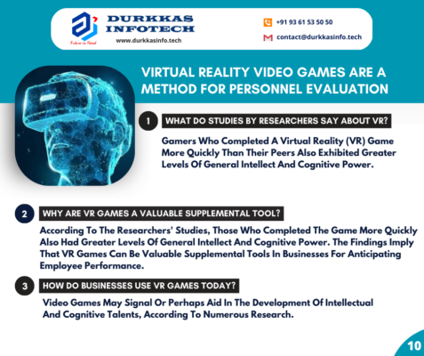 VIRTUAL REALITY VIDEO GAMES ARE A METHOD FOR PERSONNEL EVALUATION
