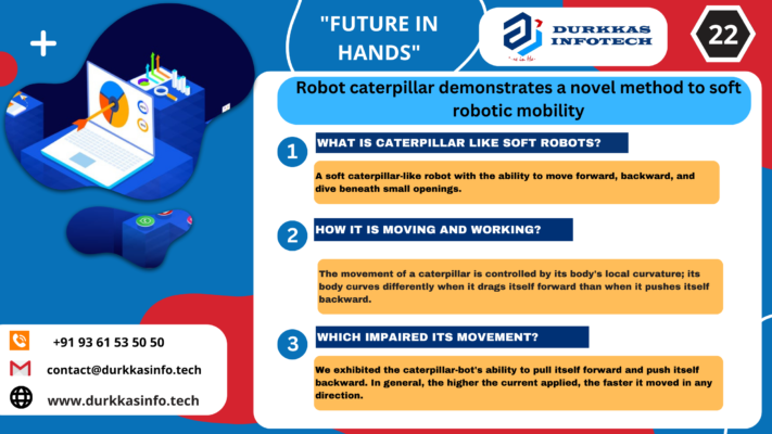 Robot caterpillar demonstrates a novel method to soft robotic mobility.