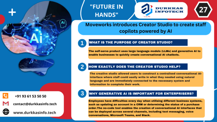 Moveworks introduces Creator Studio to create staff copilots powered by AI
